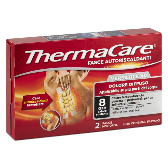 Fascia Autoriscaldante Versatile Thermacare Xl 2 Pezzi
