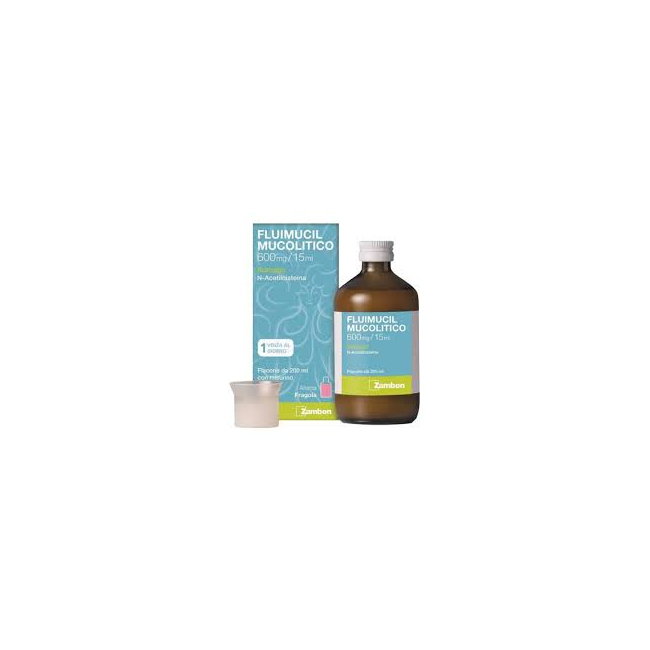 Fluimucil Mucol Scir600mg/15ml