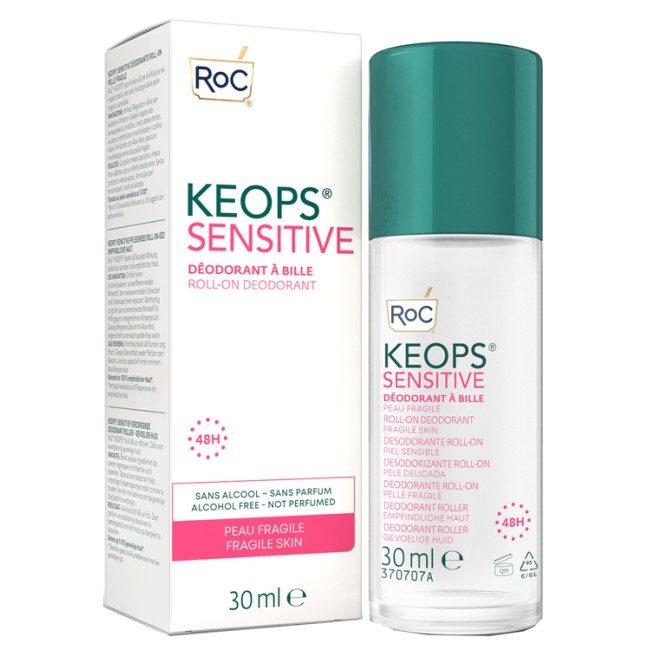 Roc Keops Deodorante Roll-on 48h Sensitive 30 Ml Roc Keops Deodorante Roll-on 48h Sensitive 30 Ml