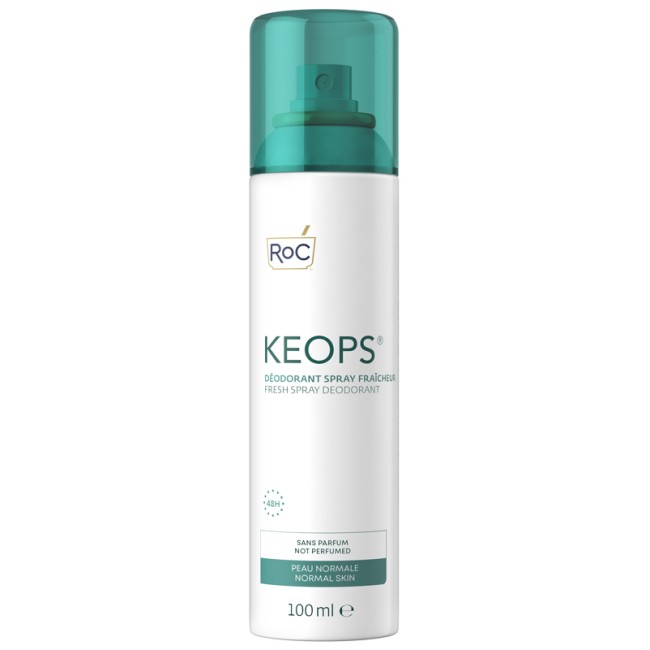 Roc Keops Deodorante Spray Fresco 48h 100 Ml Roc Keops Deodorante Spray Fresco 48h 100 Ml
