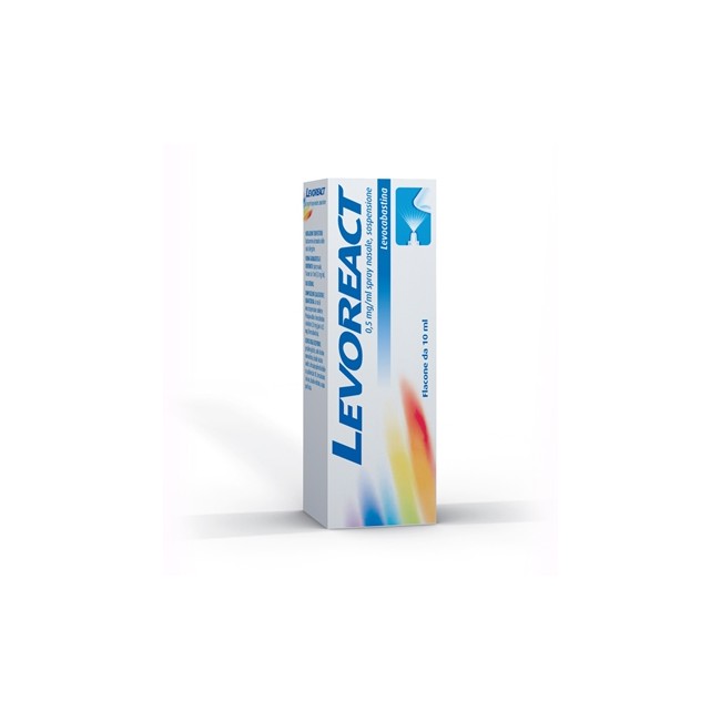 Levoreact Spray Nasale 10 Ml 0,5 Mg/ml