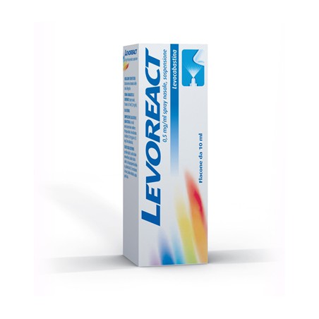 Levoreact Spray Nasale 10 Ml 0,5 Mg/ml