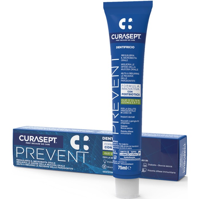 Curasept Prevent Dentifricio 75 Ml Curasept Prevent Dentifricio 75 Ml