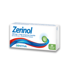 Zerinol 20 Compresse Rivestite 300 Mg + 2 Mg