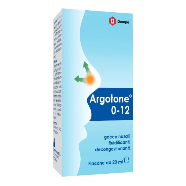 Argotone 0-12 Gocce Nasali 20 Ml Argotone 0-12 Gocce Nasali 20 Ml