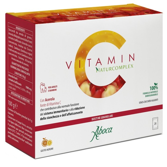 Vitamin C Naturcomplex 20 Bustine Vitamin C Naturcomplex 20 Bustine