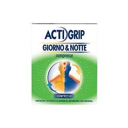 Actigrip Giorno & Notte 12 Compresse Giorno + 4 Compresse Notte