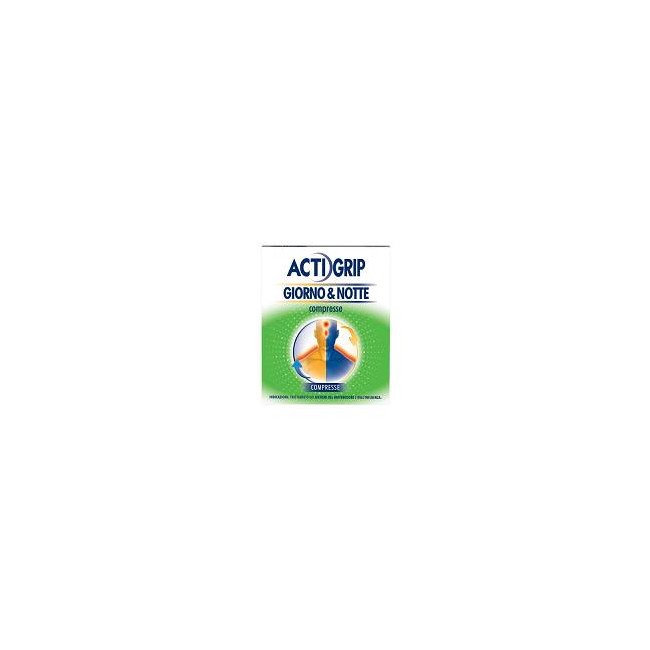 Actigrip Giorno & Notte 12 Compresse Giorno + 4 Compresse Notte
