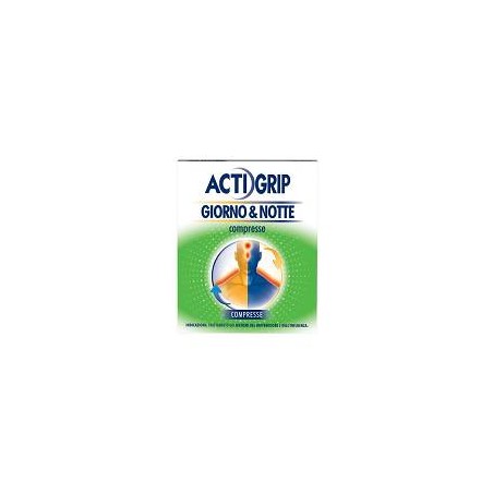 Actigrip Giorno & Notte 12 Compresse Giorno + 4 Compresse Notte Actigrip Giorno & Notte 12 Compresse Giorno + 4 Compresse Notte