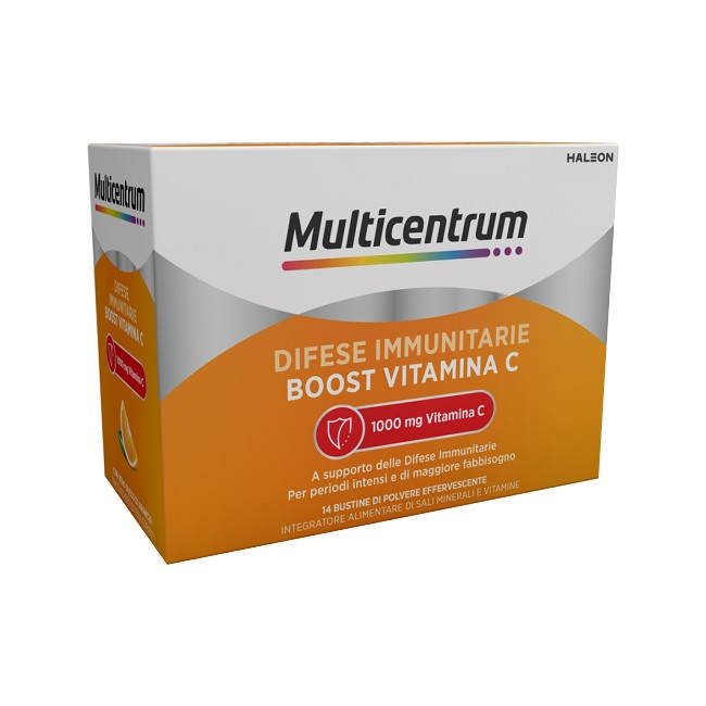 Multicentrum Difese Immunitarie Boost Vitamina C 14 Bustine Multicentrum Difese Immunitarie Boost Vitamina C 14 Bustine