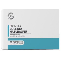 Formula Collirio Natural Piu' Senza Conservanti 10 Flaconcini Da 0,5 Ml