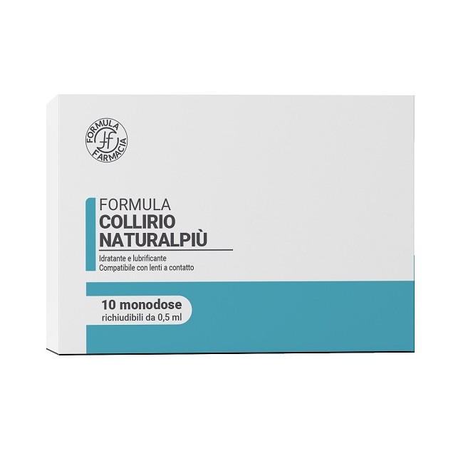 Formula Collirio Natural Piu' Senza Conservanti 10 Flaconcini Da 0,5 Ml Formula Collirio Natural Piu' Senza Conservanti 10 Flaconcini Da 0,5 Ml
