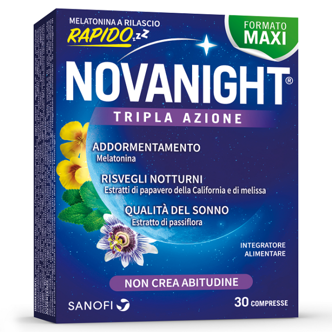 Novanight 30 Compresse Rilascio Radido New Novanight 30 Compresse Rilascio Radido New