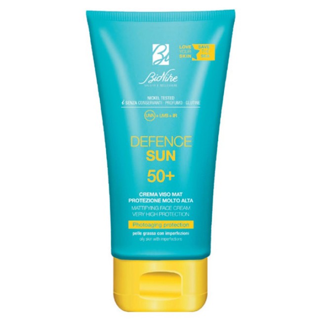 Defence Sun Crema Viso Mat Spf50+ Protezione Molto Alta 50 Ml Defence Sun Crema Viso Mat Spf50+ Protezione Molto Alta 50 Ml