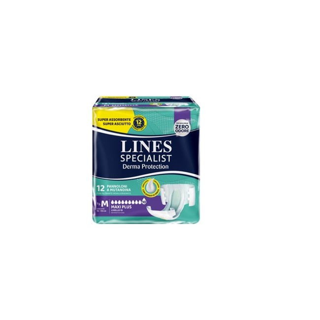 Pannolone A Mutandina Lines Specialist Derma Maxi Xl 20 Pezzi Pannolone A Mutandina Lines Specialist Derma Maxi Xl 20 Pezzi