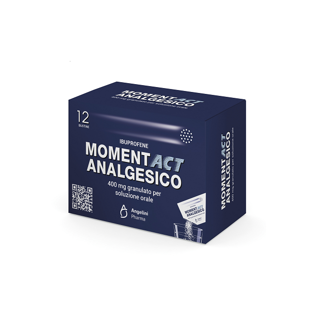 Momentact Analgesico 12 Buste Granulari 400 Mg