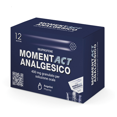 Momentact Analgesico 12 Buste Granulari 400 Mg