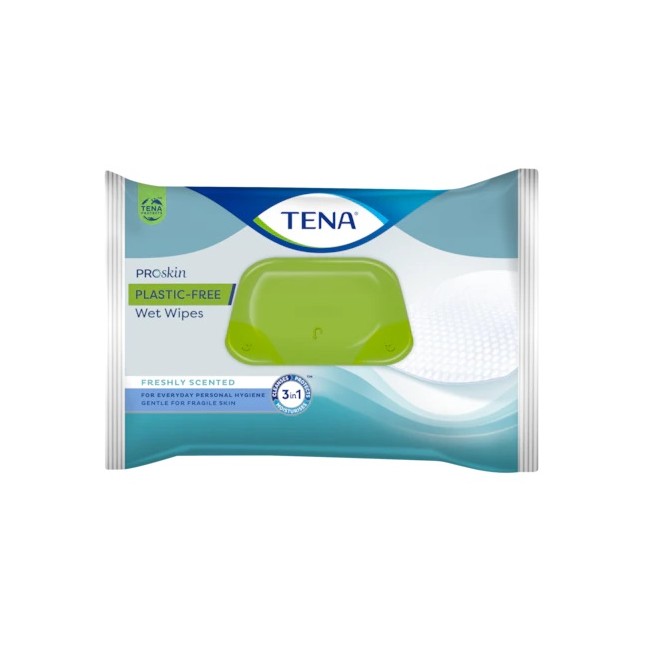 Tena Wet Wipes Plastic Free 48 Pezzi Tena Wet Wipes Plastic Free 48 Pezzi