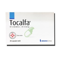 Tocalfa 20 Capsule Molli 50.000 Ui+ 50 Mg