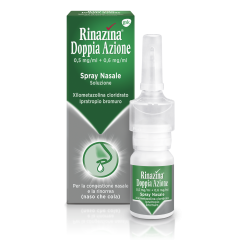 Narhimed Doppia Azione Spray Nasale 10 Ml 0,5 Mg/ml + 0,6 Mg/ml