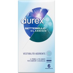 Profilattico Durex Settebello Classico 6 Pezzi