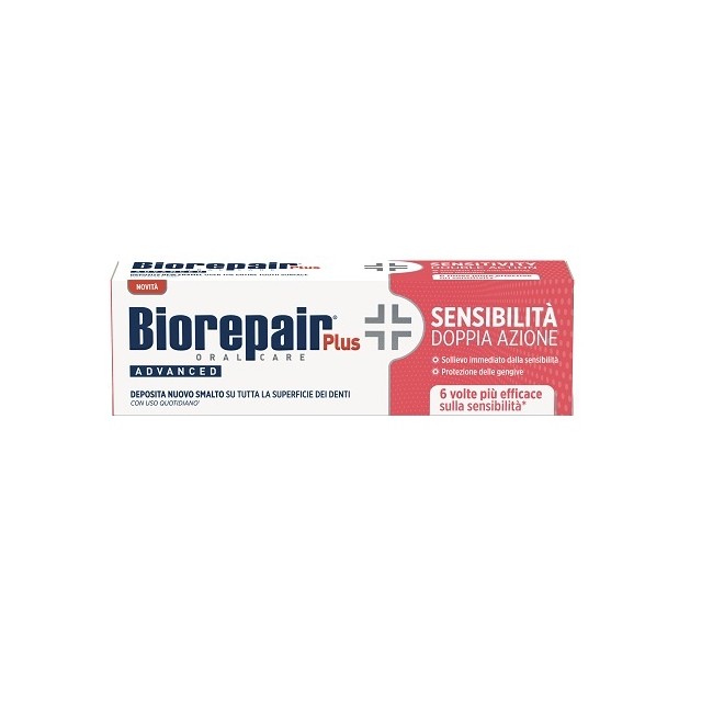 Biorepair Plus Advanced Sensibilita' Doppia Azione 75 Ml Biorepair Plus Advanced Sensibilita' Doppia Azione 75 Ml