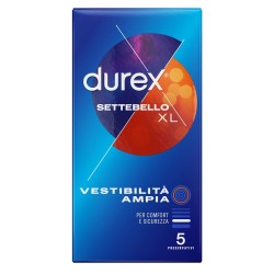Profilattico Durex Settebello Xl 5 Pezzi