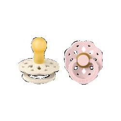 Bibs Ciuccio Boheme Tettarella Ciliegia In Gomma Naturale Woodchuck R0-6 Mesi