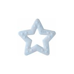 Bibs Massaggia Gengive Bit A Forma Di Stella Baby Blu