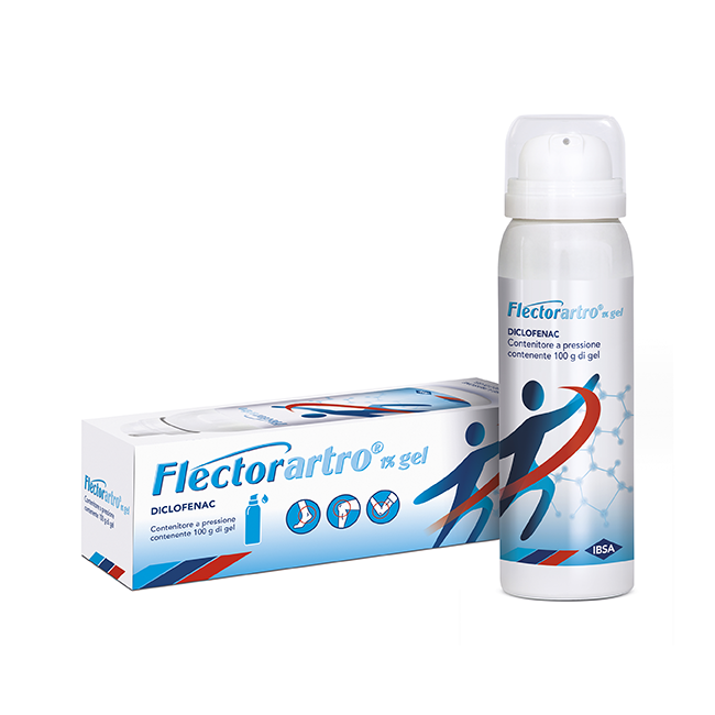 Flectorartro Gel 100 G 1% Contenitore Sotto Pressione