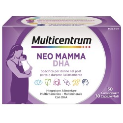 Multicentrum Neo Mamma Dha 30 Compresse + 30 Capsule Molli