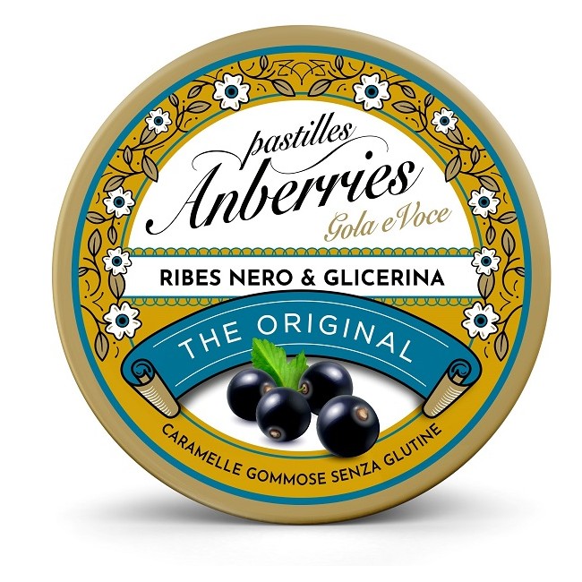 Anberries Classiche Ribes Nero Glicerina 50 G Anberries Classiche Ribes Nero Glicerina 50 G