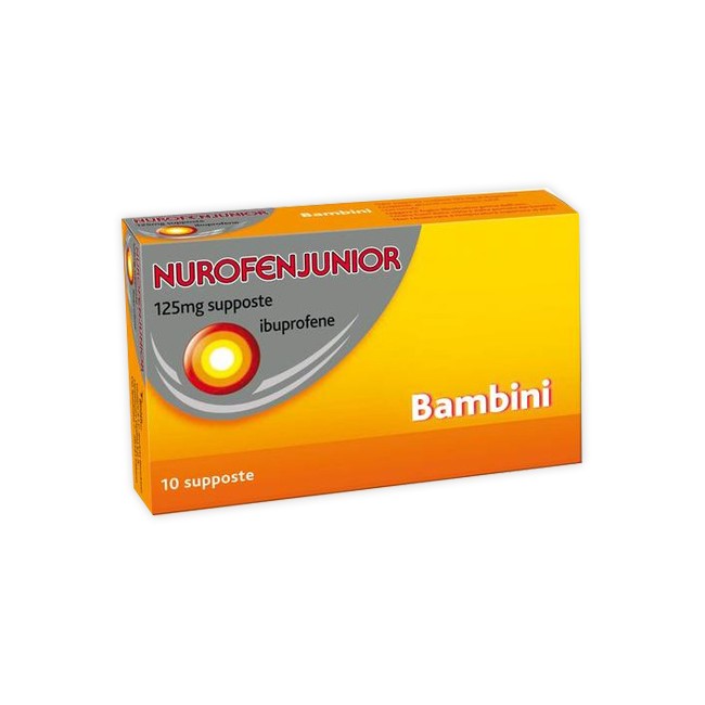 Nurofenjunior 10 Supposte 125 Mg