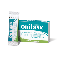 Okitask Soluzione Orale Granulari 10 Buste 40 Mg