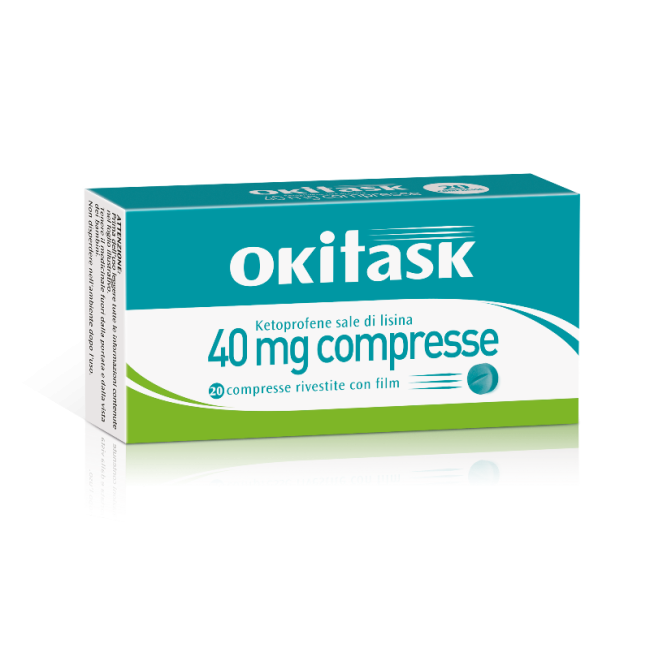 Okitask 20 Compresse Rivestite 40mg