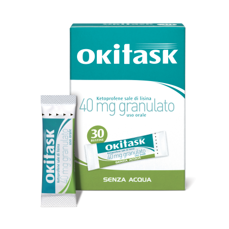 Okitask Soluzione Orale Granulari 30bust 40mg Okitask Soluzione Orale Granulari 30bust 40mg
