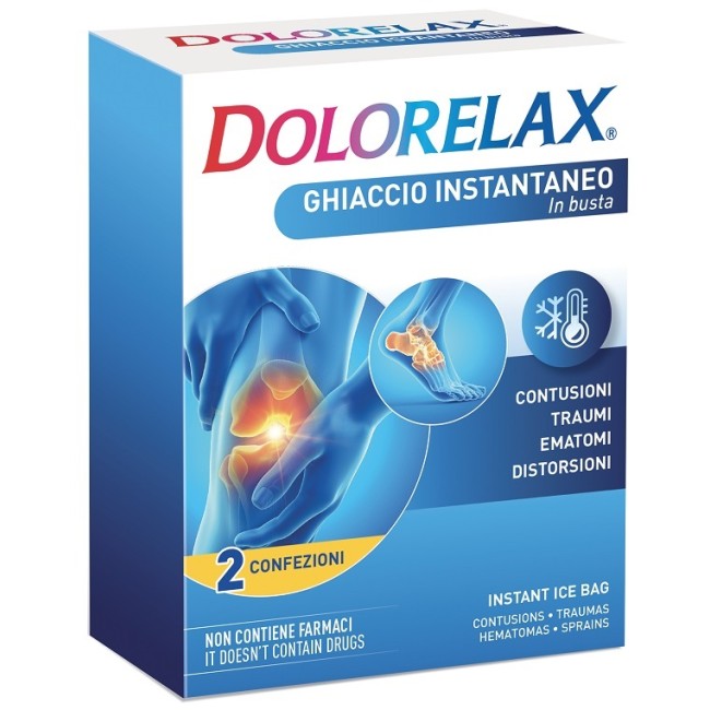 Ghiaccio Istantaneo Dolorelax 2 Buste Ghiaccio Istantaneo Dolorelax 2 Buste