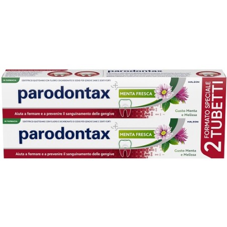 Parodontax Bipack Menta Fresca 2 X 75 Ml