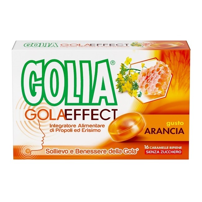 Golia Gola Effect Arancia 16 Caramelle Ripiene Golia Gola Effect Arancia 16 Caramelle Ripiene