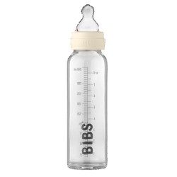 Bibs Biberon Plastic Silicone 270ml Avorio Flusso Medio