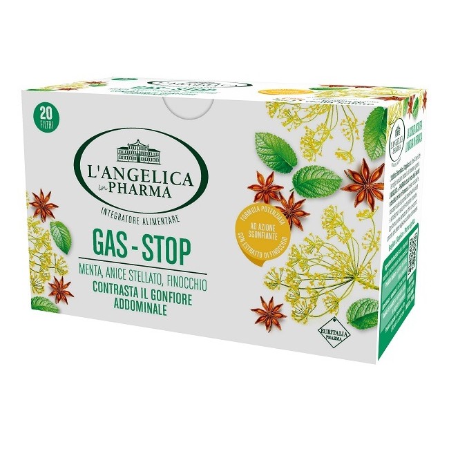 L'angelica Tisana Gas Stop 20 Filtri L'angelica Tisana Gas Stop 20 Filtri