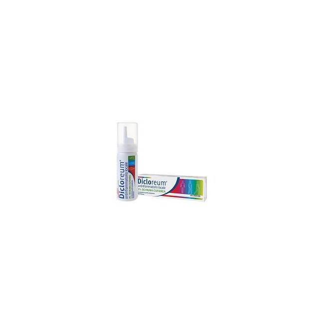 Dicloreum Antinfiammatorio Locale Schiuma Cutanea 50 G 3%