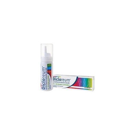 Dicloreum Antinfiammatorio Locale Schiuma Cutanea 50 G 3% Dicloreum Antinfiammatorio Locale Schiuma Cutanea 50 G 3%