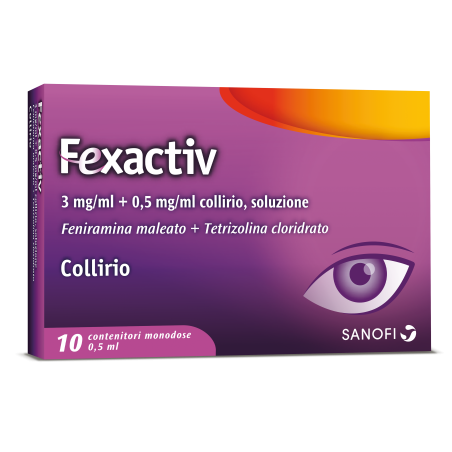 Fexactiv Collirio 10fl 0,5ml Fexactiv Collirio 10fl 0,5ml