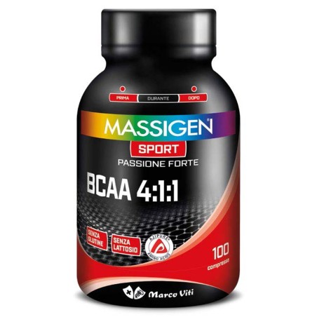 Massigen Sport Bcaa 4:1:1 100 Compresse