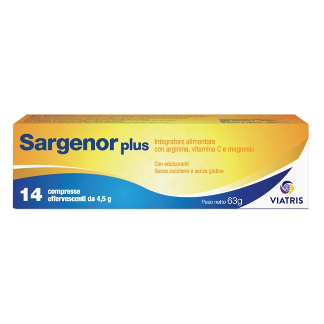Sargenor Plus 14 Compresse Effervescenti Sargenor Plus 14 Compresse Effervescenti