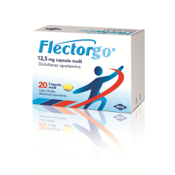 Flectorgo 20 Capsule Molli 12,5mg