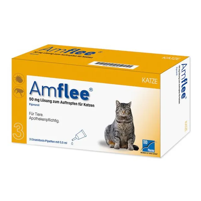 Amflee 50 Mg Soluzione Spot-on Per Gatti
