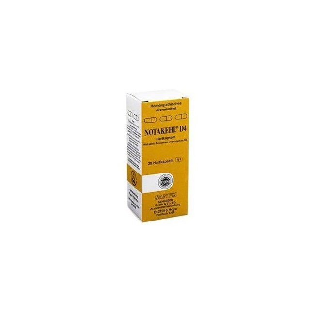 Sanum Notakehl D4 20 Capsule Sanum Notakehl D4 20 Capsule