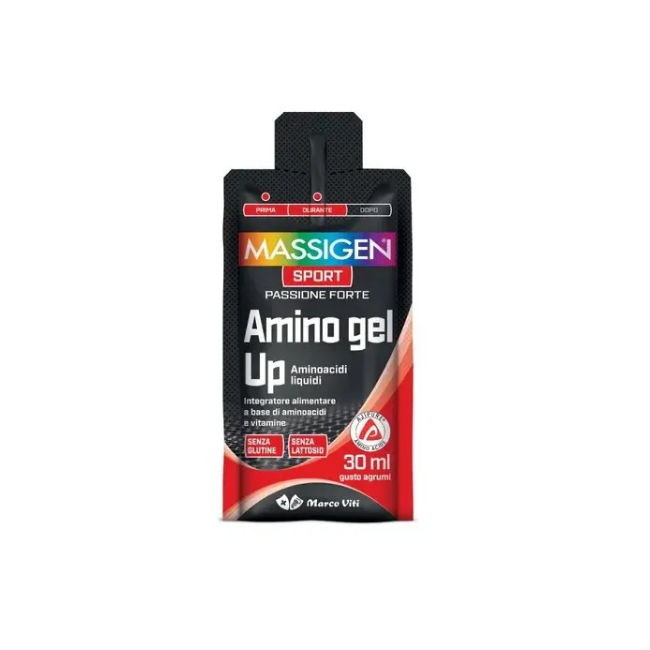 Massigen Sport Amino Gel Up 30 Pezzi Da 30 Ml Massigen Sport Amino Gel Up 30 Pezzi Da 30 Ml